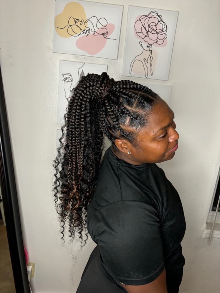 Large Boho Knotless at JayBraids in Richmond Hts, OH