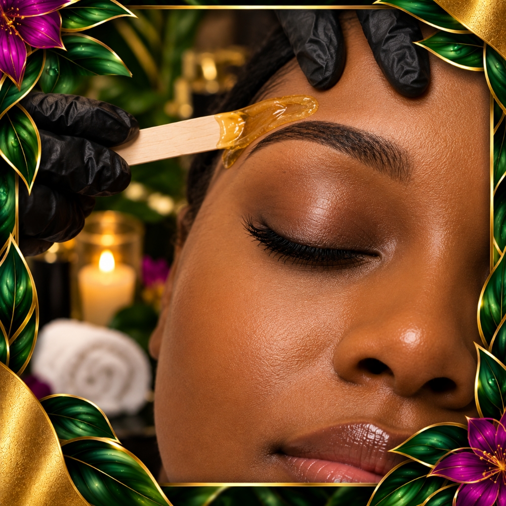 Brow Clean Up Wax at Twistykinks & Twist of Elegance Esthetics in Jacksonville, AR