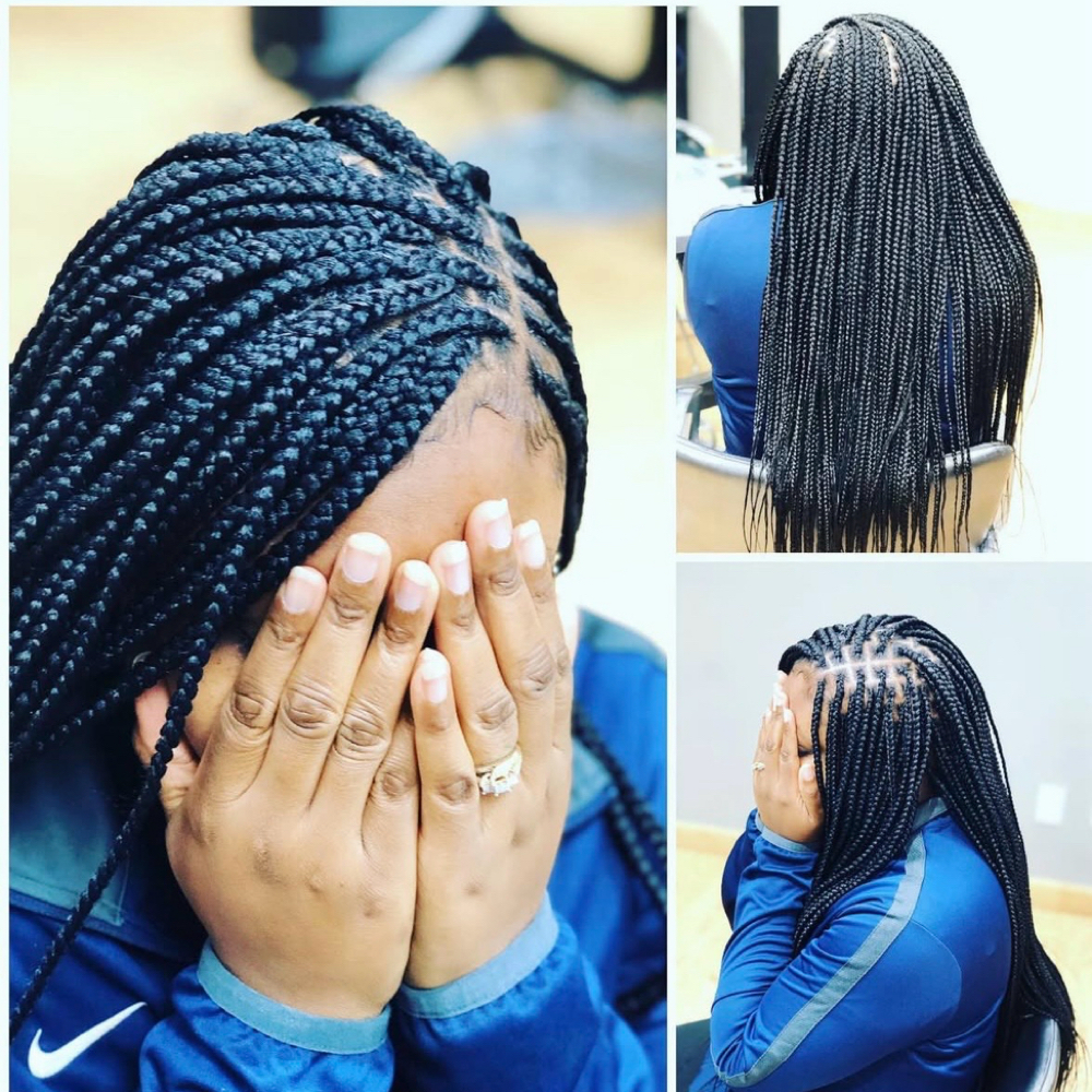 Small Box Braids Or Twist at DeeplyRootedSalon in Iowa City, IA