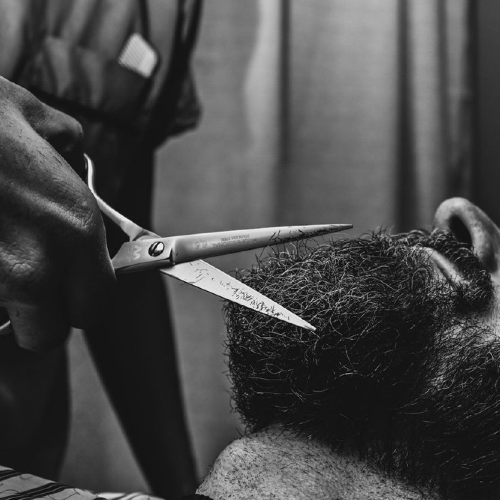 Beard trim at The Kurly Kay Way in High Ridge, MO