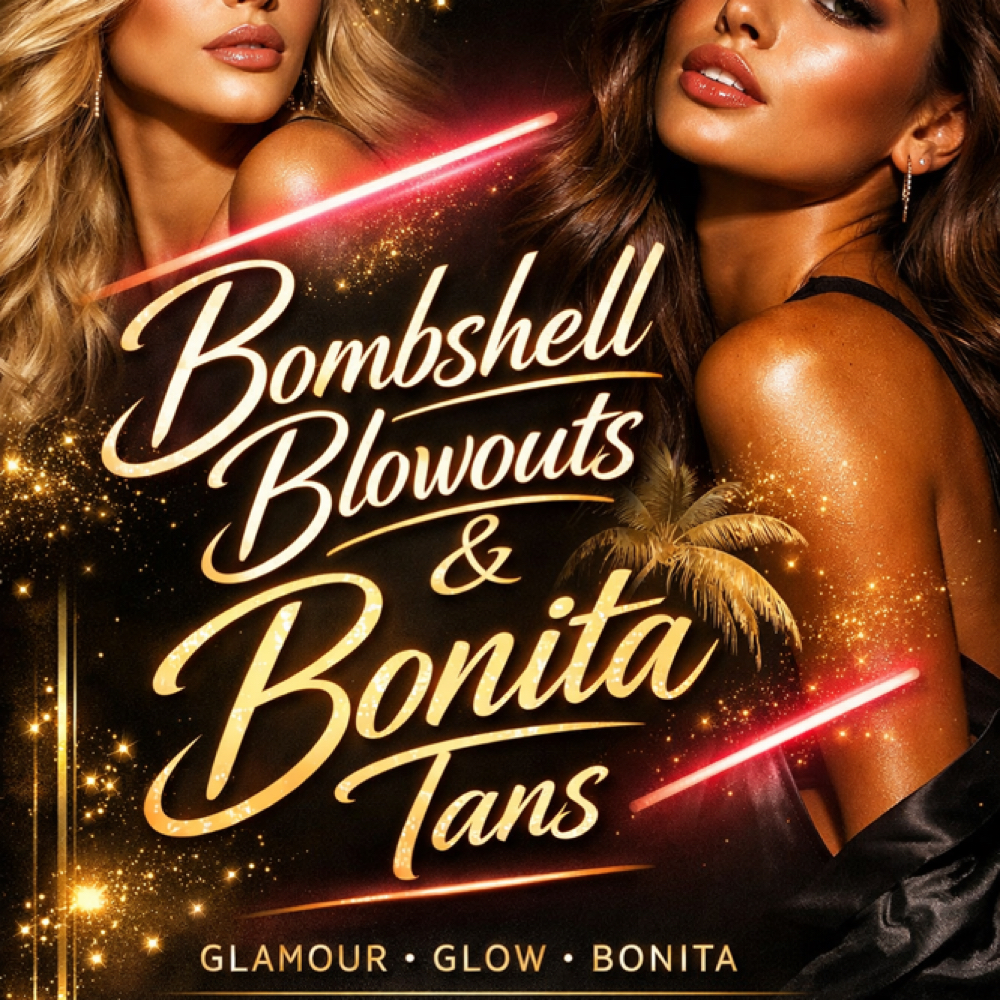 BombshellBlowout & BonitaSprayTan at Pristine Beauty Studio in Phila, PA