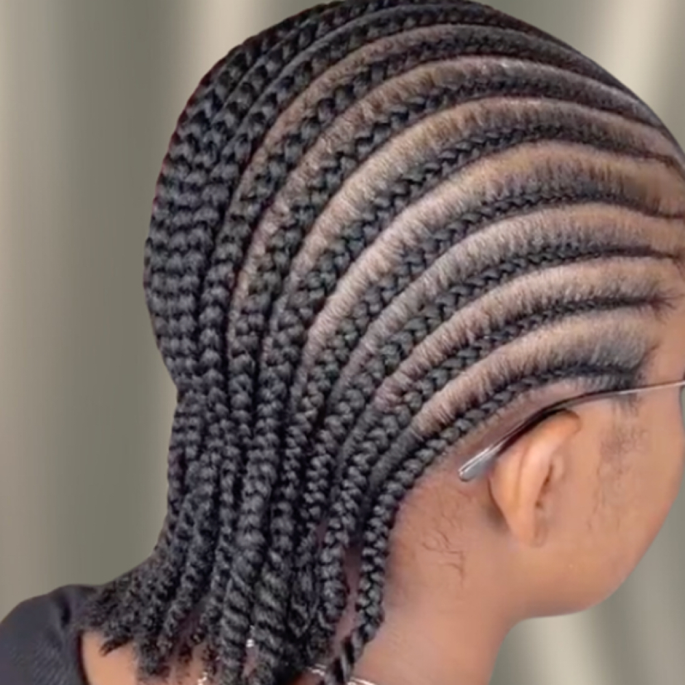 Natural Cornrows at Bita’s Beauty Glam