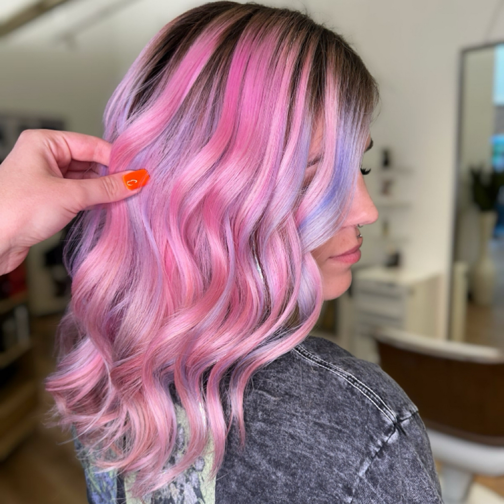 Vivid Hair Color Consultation at Groovy Beauty Babes in San Antonio, TX