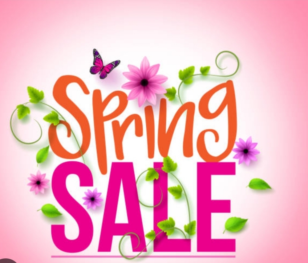 Spring Sale For April & May