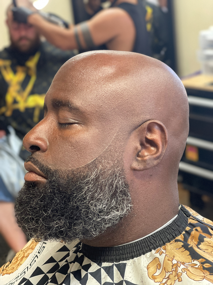 Bald Head + Beard Line Up