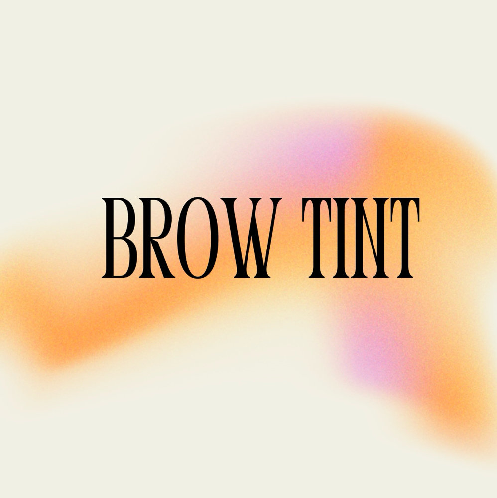 Brow tint