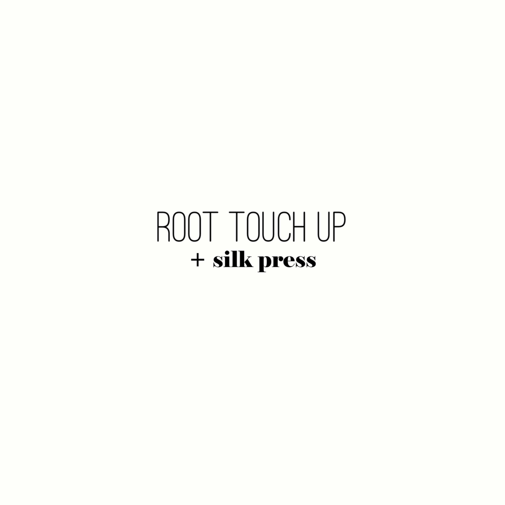 Root Touch Up + Silk Press