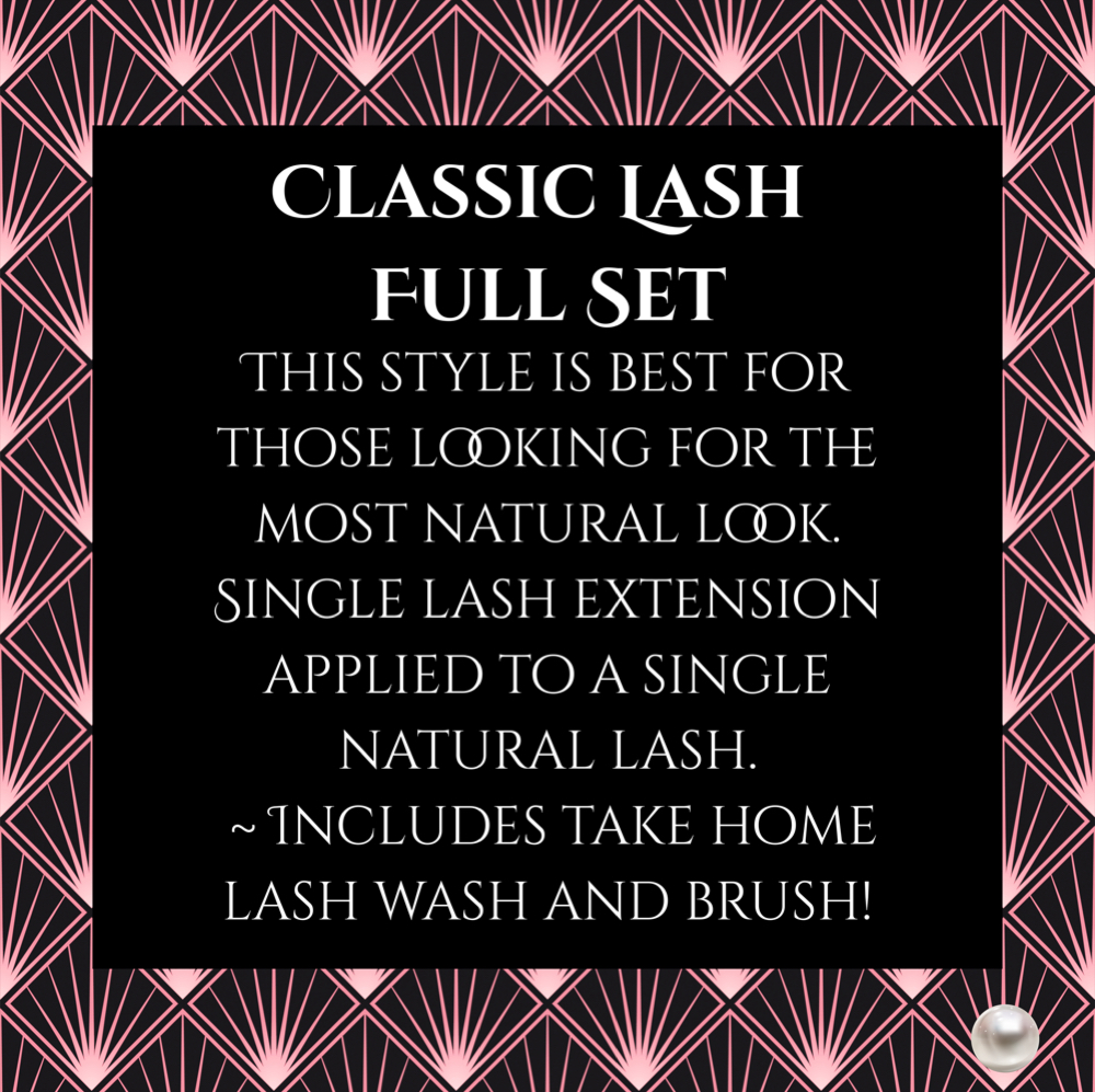 Classic Lash FULL SET