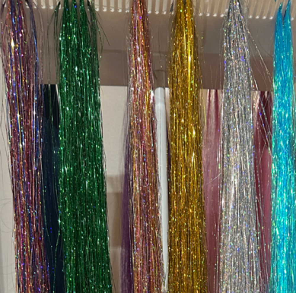 Tinsel at Glammed By Yam in Nanuet, NY