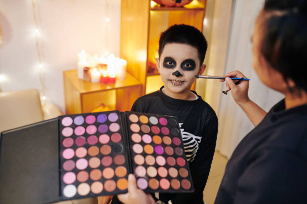 Kids Halloween Faces