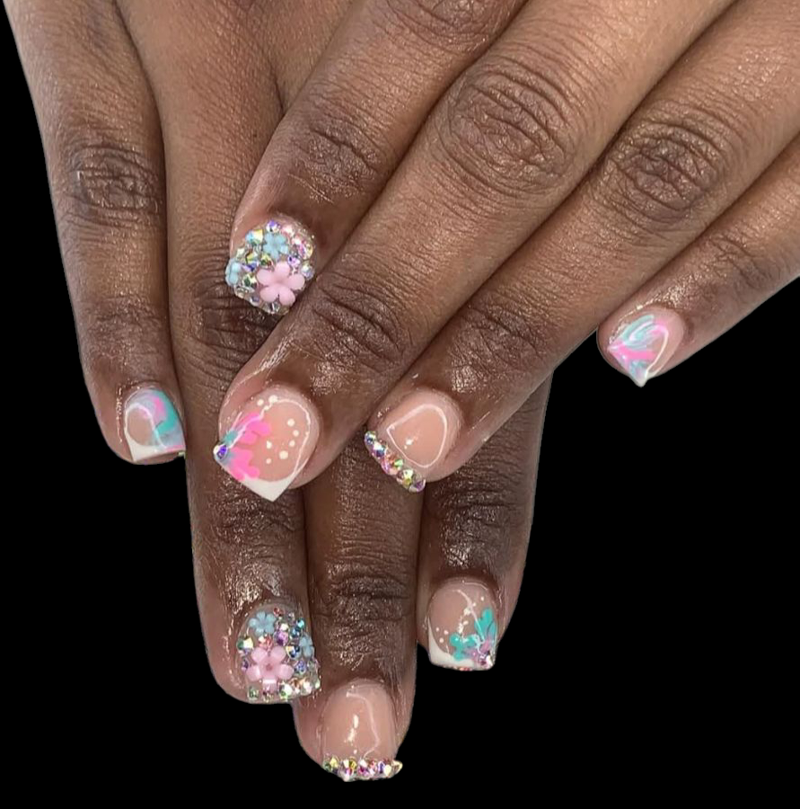Kiddie Short Acrylic Full Set