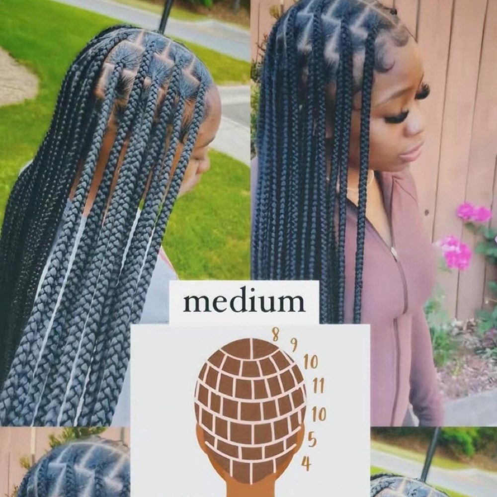 Special ✨✨ Medium Knotless at Blended Headz in Lebanon, PA