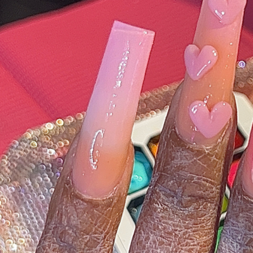 Ombre: ($5) Per Nail at The Pressed Nail Bar in Lithonia, GA