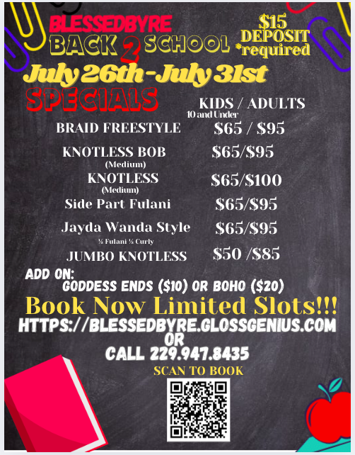 Back 2 School Styles