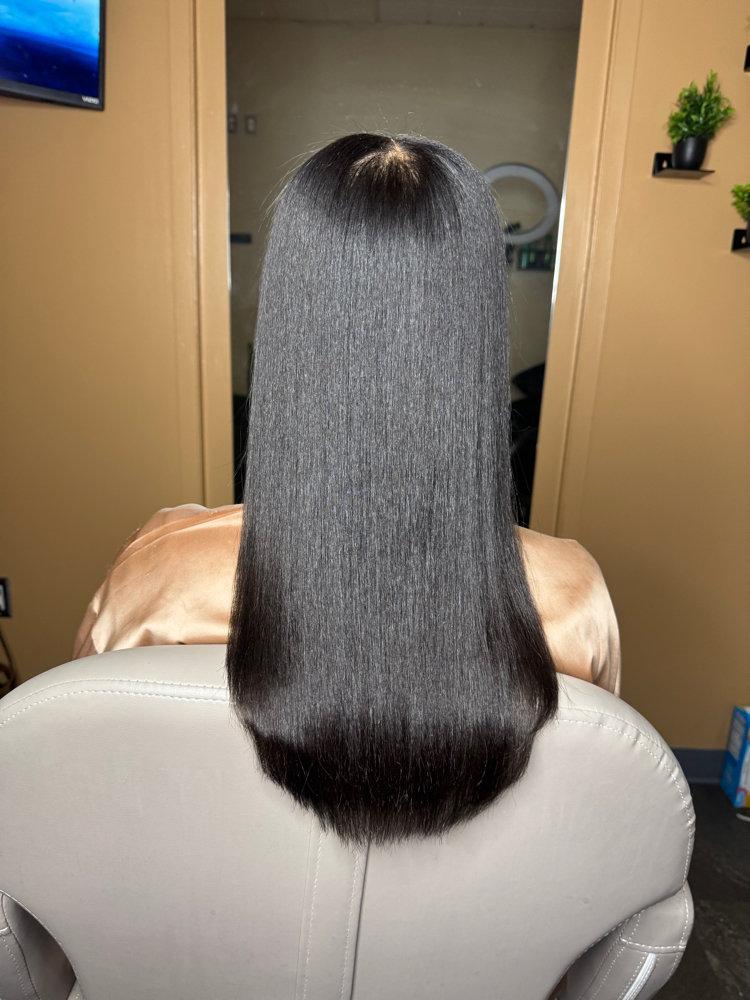 Premium Silk Press at Léoncé Beauty Spa in Pittsburgh, PA