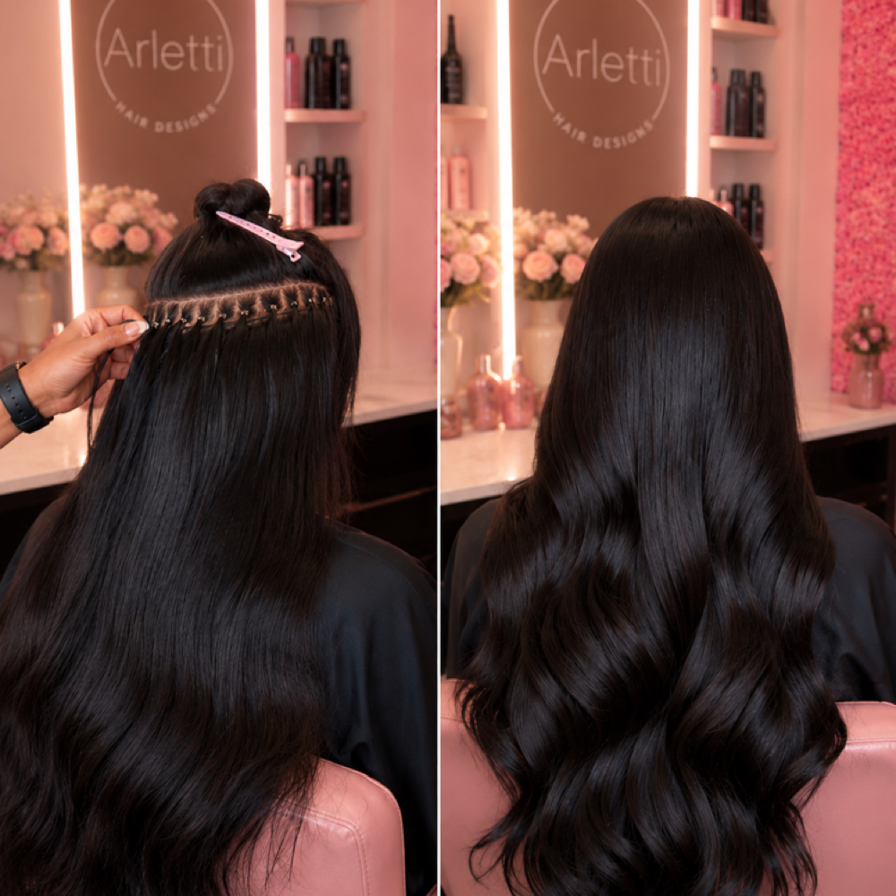 Braidless Sewing at Arletti Hair Designs in Crofton, MD