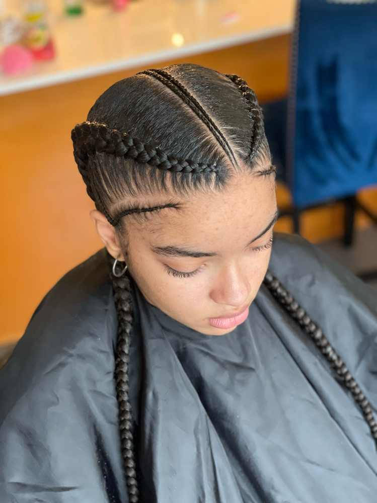2 Braids With Small Braids