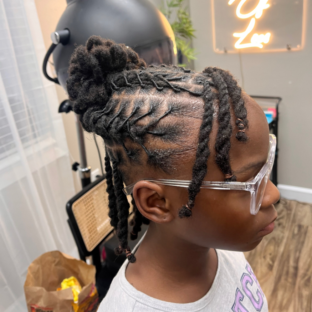 Kids Loc Maintenance(7 Yrs & Under at Alchemy of Locs LLC in Humble, TX