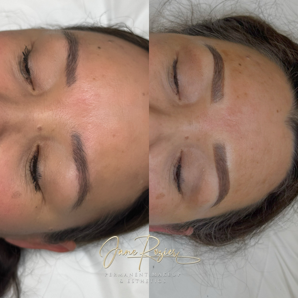 Brow Color Correction at Jane Rozier Permanent Makeup & Esthetics in La Vista, NE