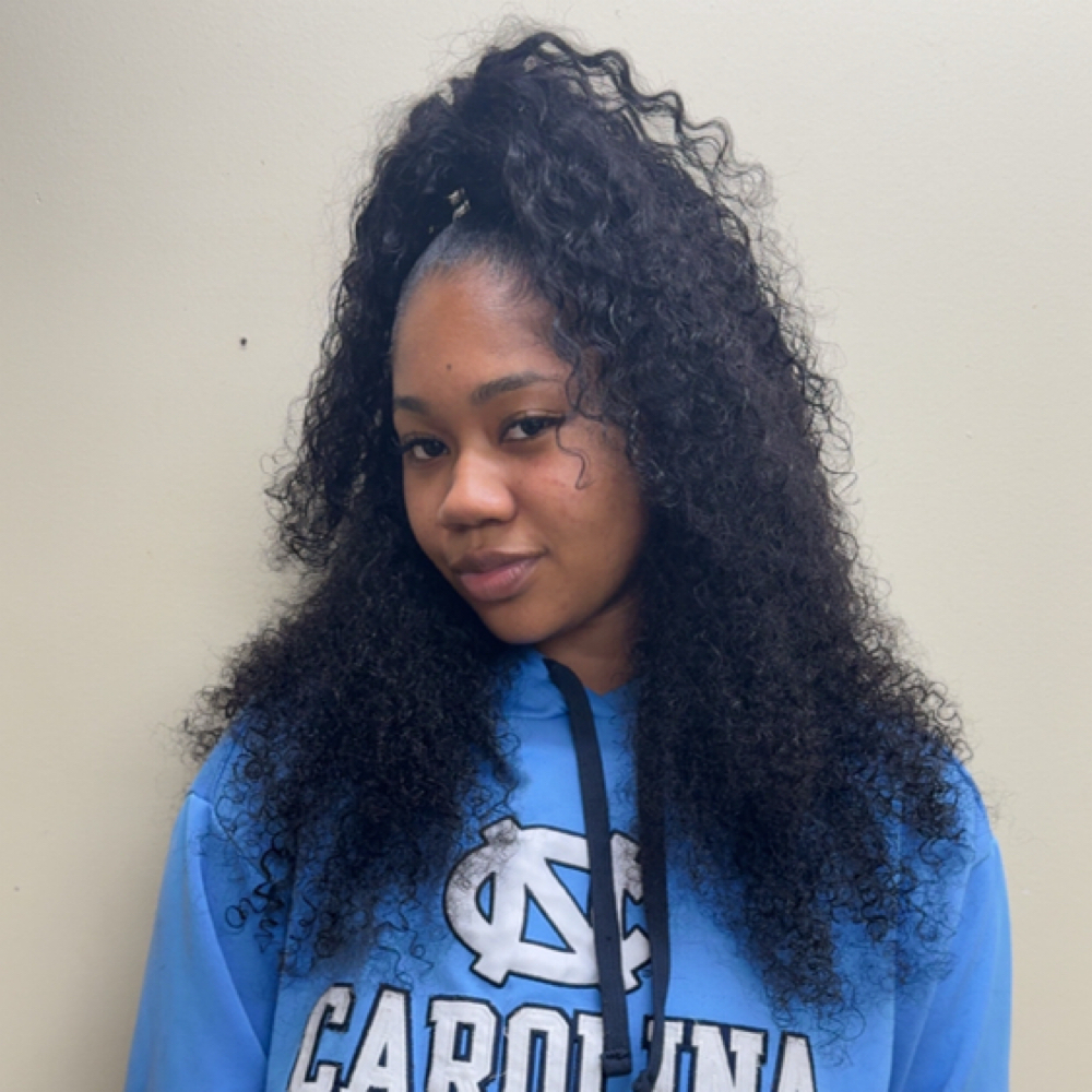 Half UP Half Down Quickweave at Touched Artistry in Urbana, IL