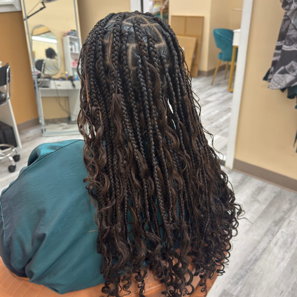 Knotless Braids at Nouvèl Beauty Collective in New London, CT