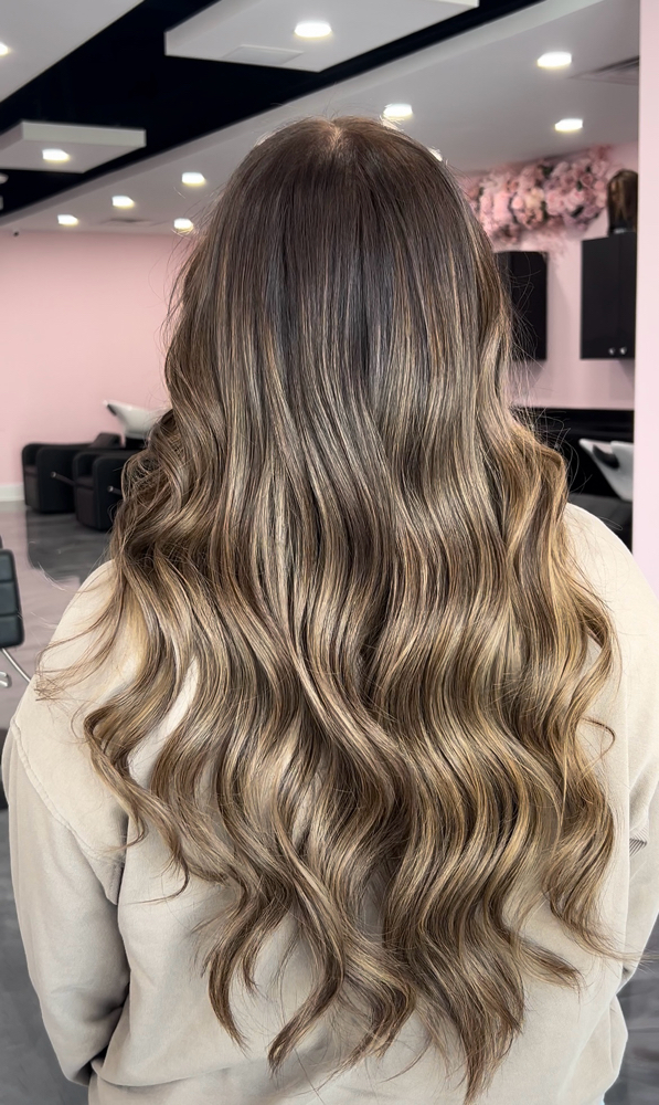 Color Retouch + Toner + Blowdry
