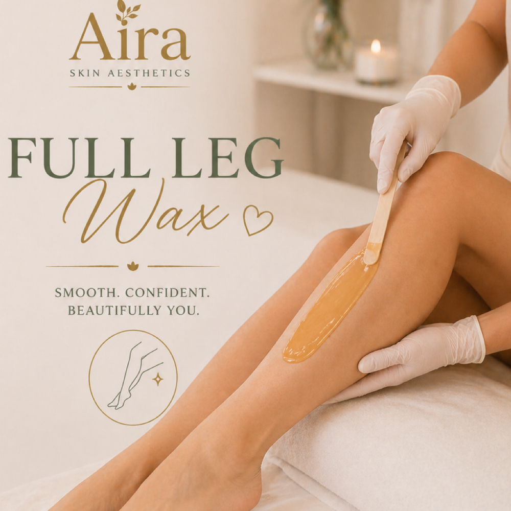 Full Leg Wax at Aira Skin Aesthetics in Georgeotwn, TX