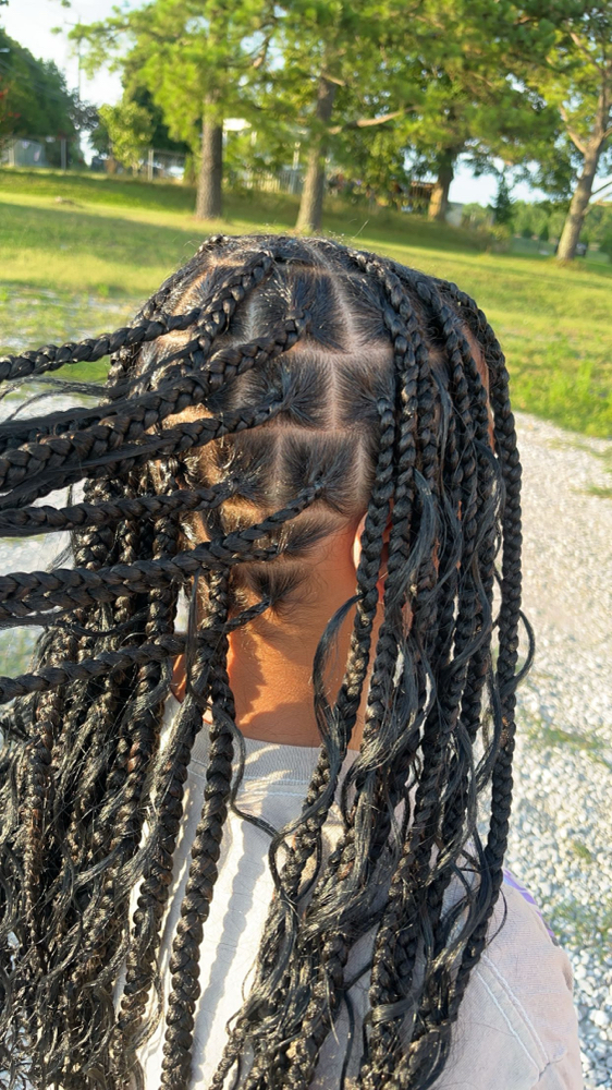 Medium Boho Knotless ~ Waist Length at Slayb.yshae in Dickson, TN