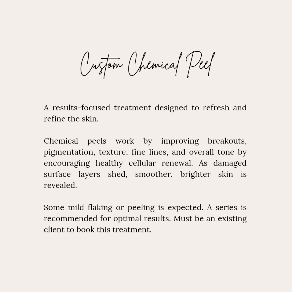 Custom Chemical Peel at KB Skin Studio in Delray Beach, FL