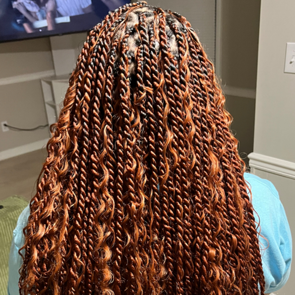 Senegalese/ Island Twist at Kinetic Knots by Kesh in Spring Lake, NC