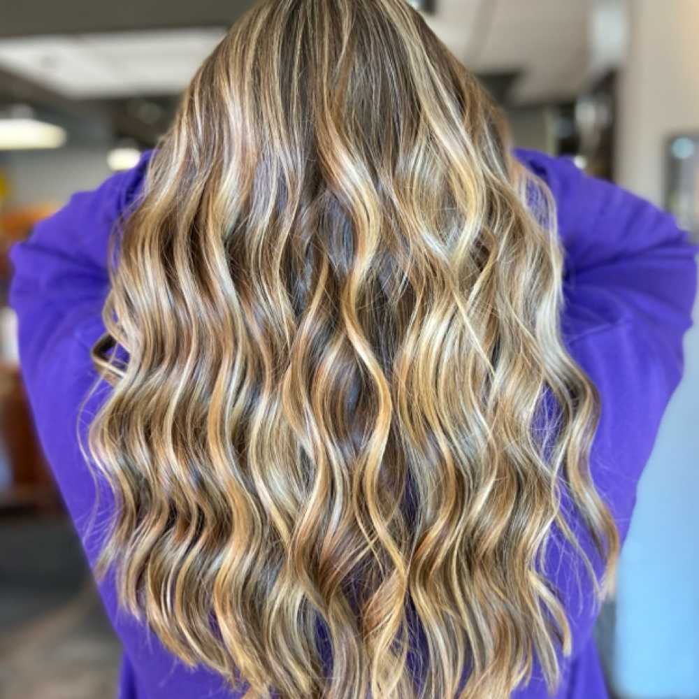 Highlight & Root Re-touch at Flow Studio in Wichita, KS