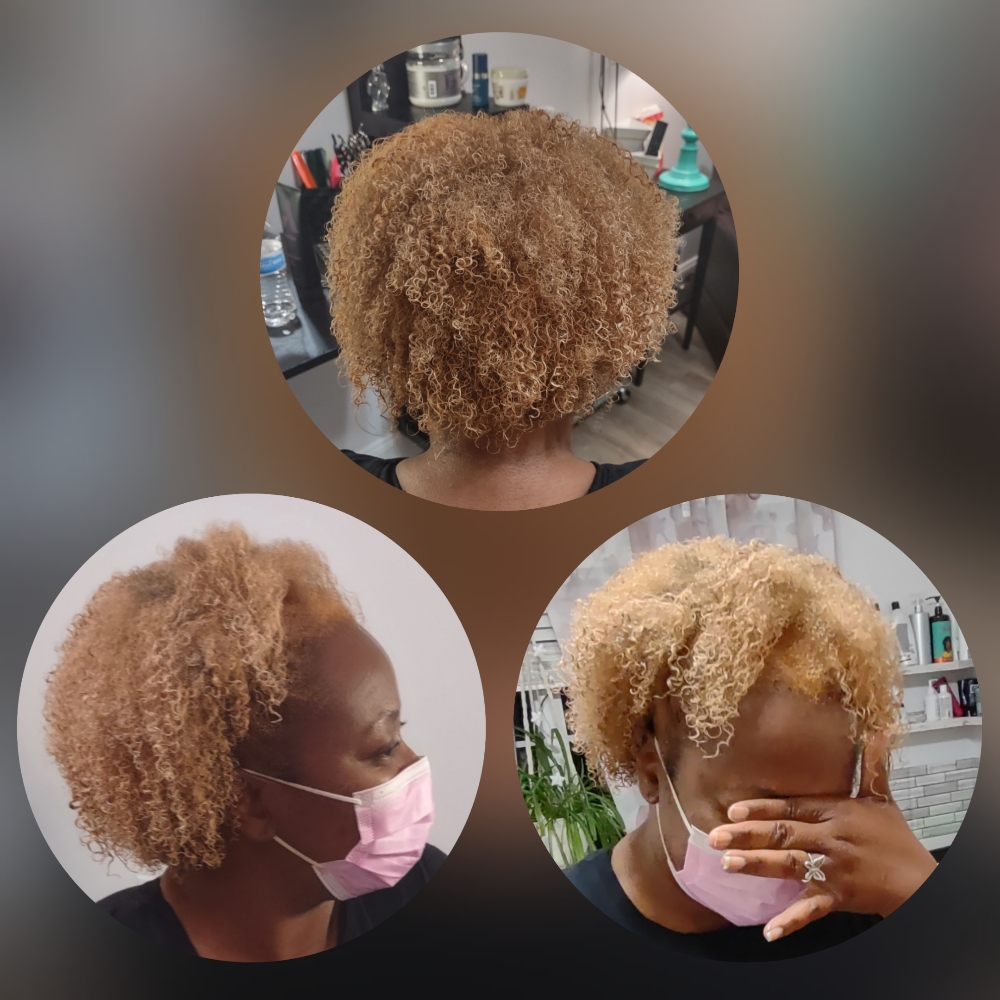 Foiled highlights