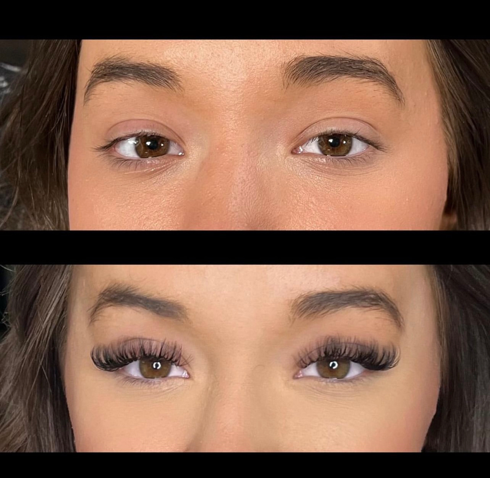 Hybrid Full Set Lash Extentions