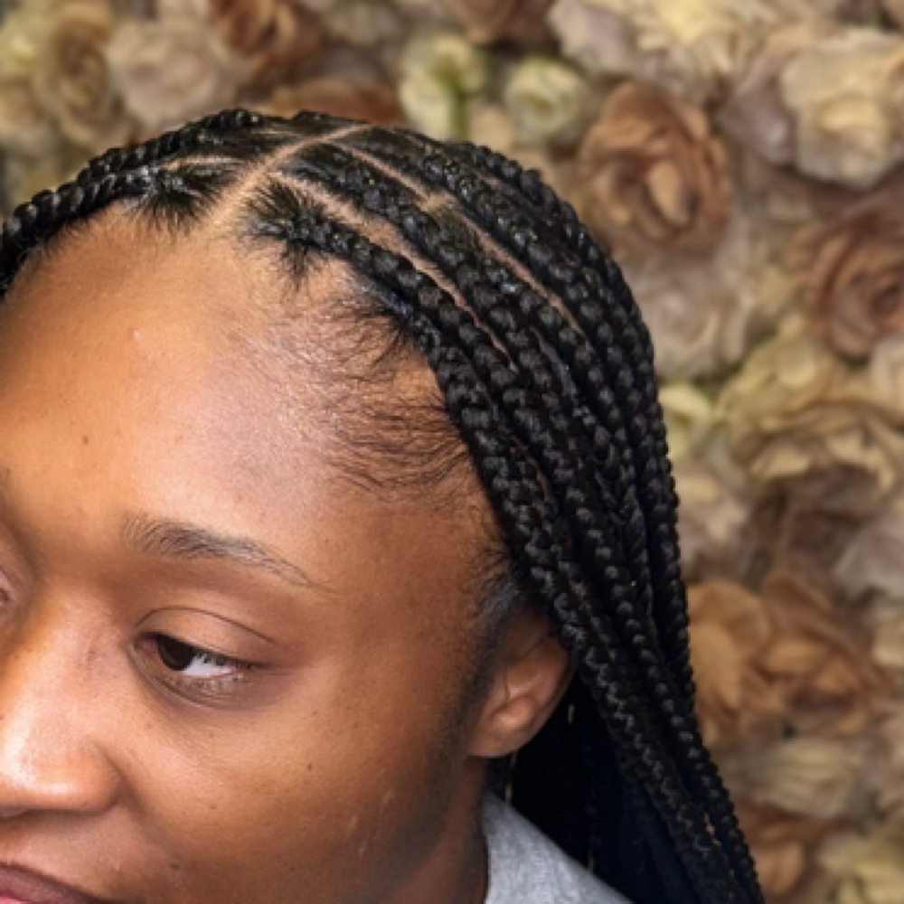 *Summer Slay* Medium Knotless at Akennas Braids in Chesapeake, VA