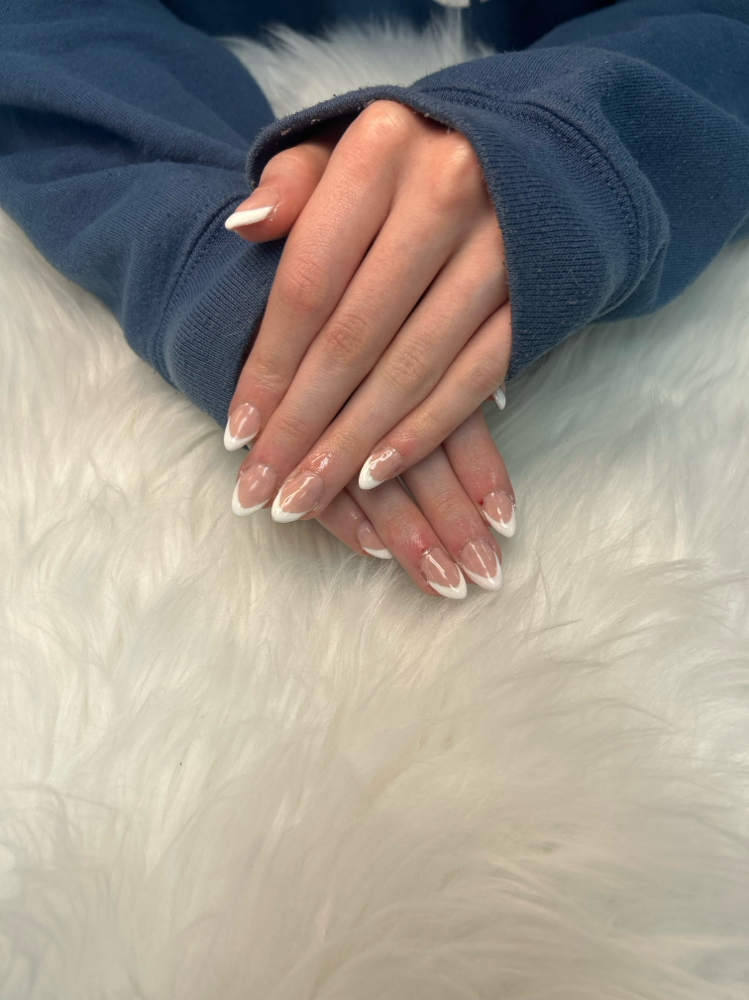 French Tips (All Ten Fingers)