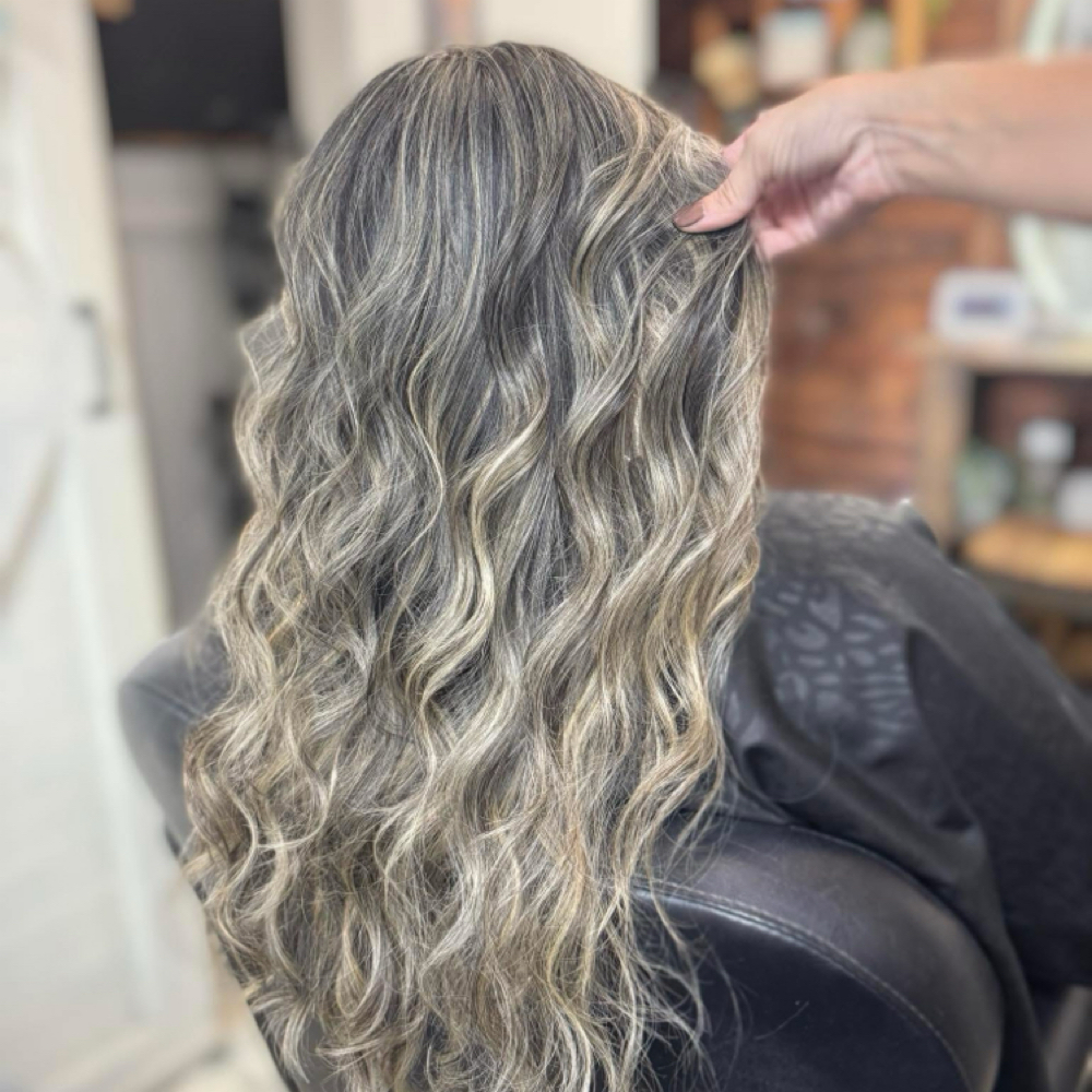 Balayge Hair Color at The Black Pearl Hair Salon in Cornelia, GA