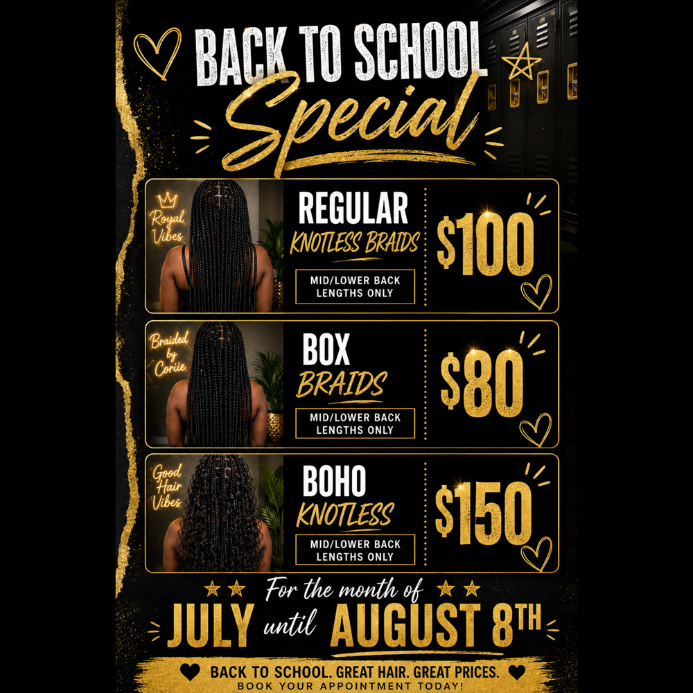 BACK TO SCHOOL SPECIAL at A Royal Encounter in Jackson, MS
