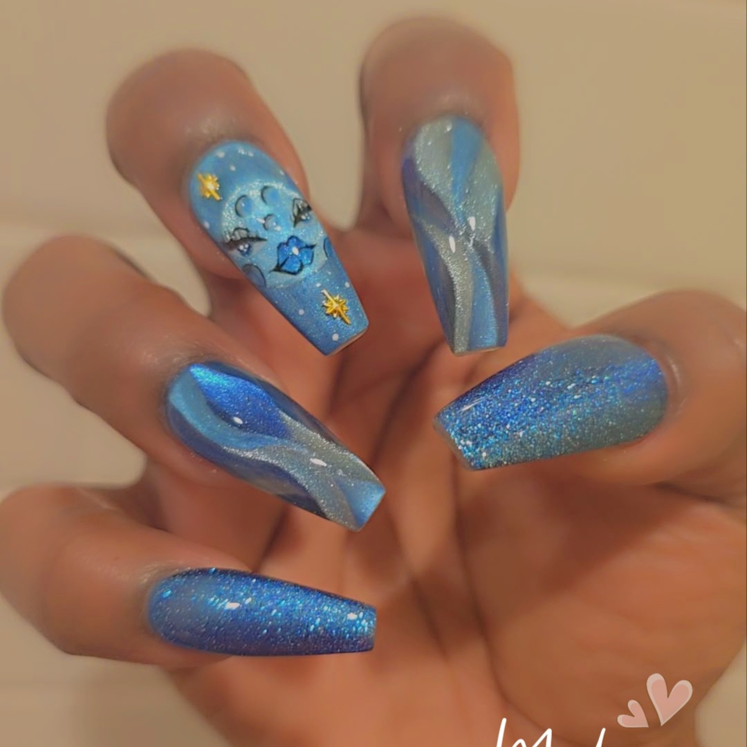 Nail art customization at LalaMobileNails