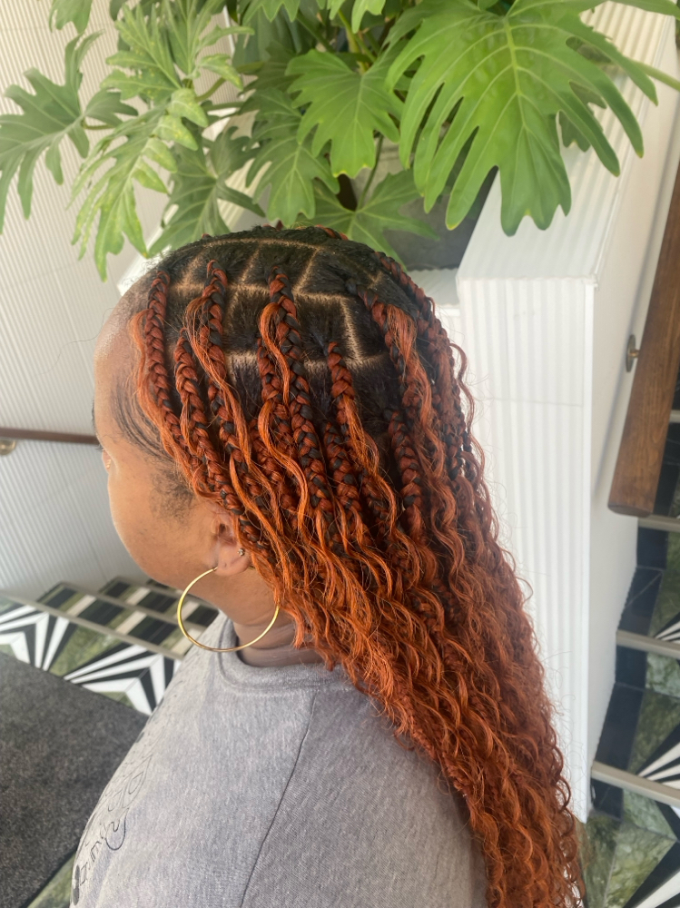 medium boho knotless