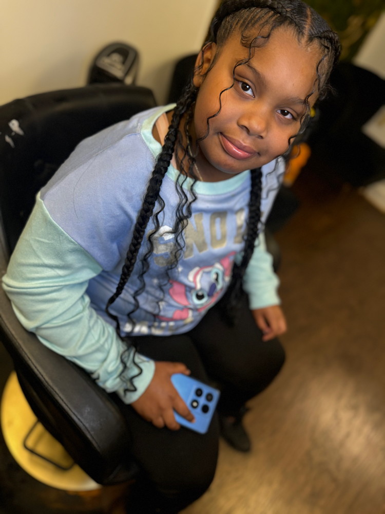 Kids 2 Stitched Braids
