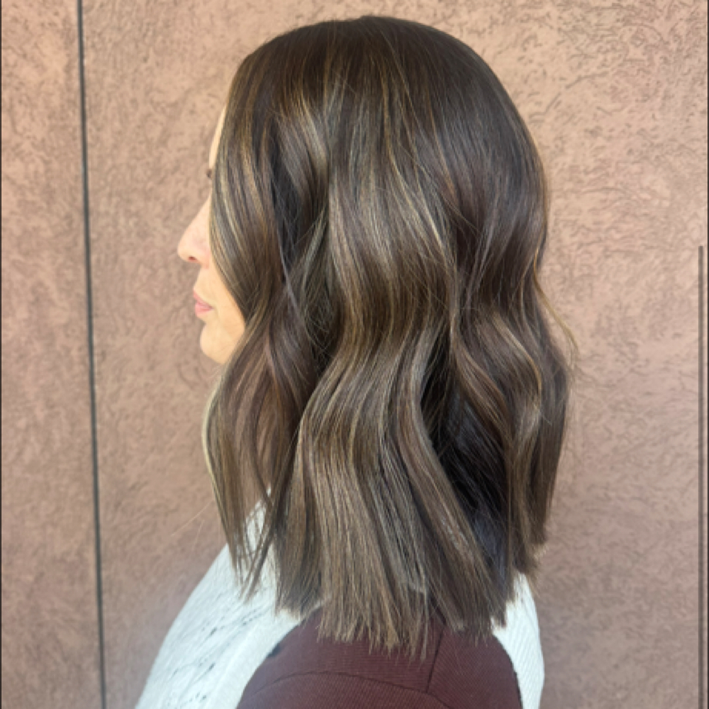 Root Color + Partial Dimension at Serenity Salon Hair by Karly in Spring Valley, MN