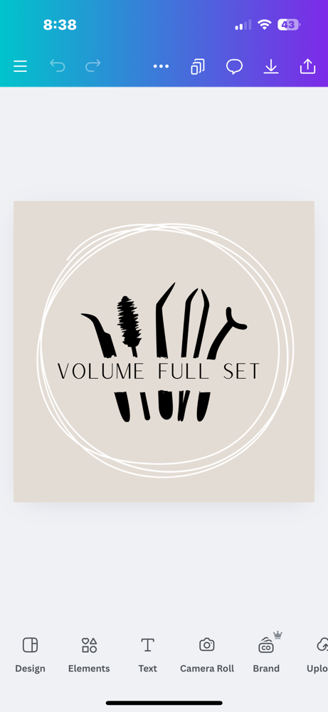 Volume Full Lash Set