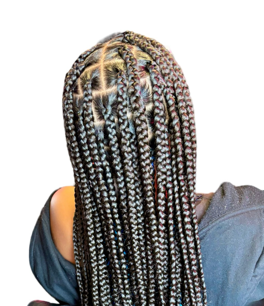 Medium Knotless Box Braids