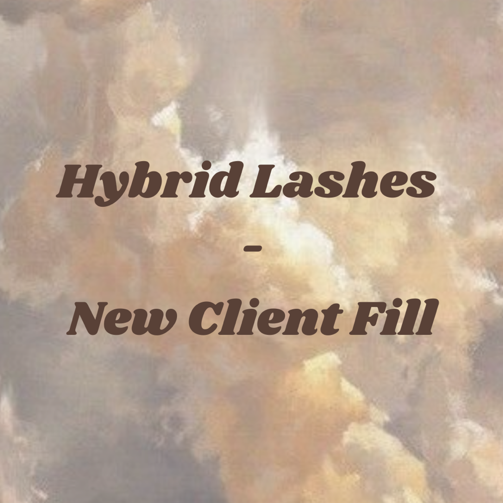 Hybrid Lashes - New Client Fill