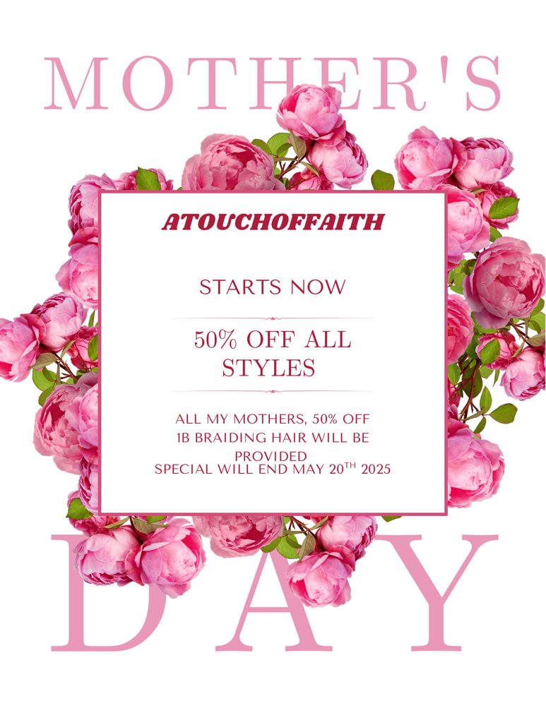 50% OFF MOTHERS SPECIAL