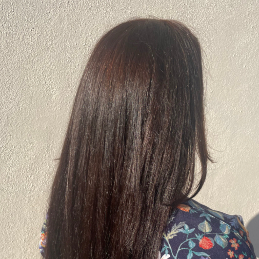 Root retouch at Logan Ford Hair in Los Angeles, CA