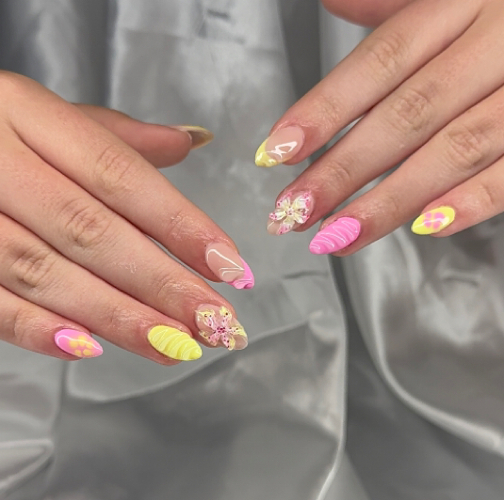 Nail Art Tier 5 at Midcoast Nails in Rockport, ME