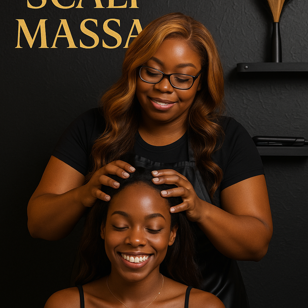 Scalp Massage at The Braid Boutique 706 in Augusta Ga, GA