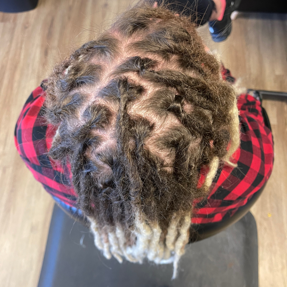 Dreadlock Maintenance at Nevermore Hair Salon in Danielsville, GA