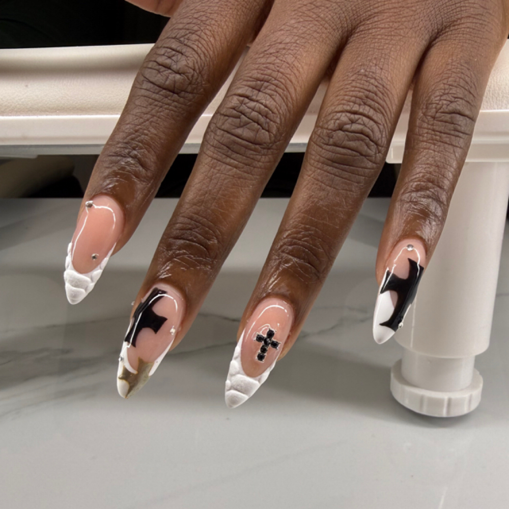 Acrylic Fill at Nails by Laveya in Waterloo, IA